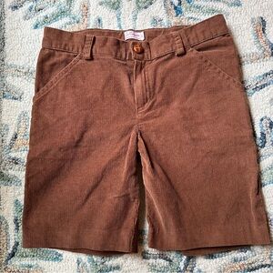 La Coqueta Boys Corduroy Shorts Brown Size 6 years Made in Spain